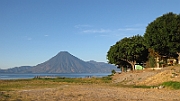 The volcan at Lake Atitlan.