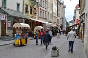 Pedestrian street in Lviv.
