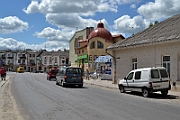We make a lunch stop in Terebovlia,