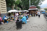 Local market in Lviv.