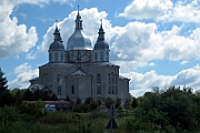 Church along the way to Kamianets Podilskyi.
