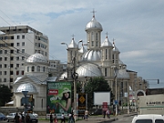 Cathedral of St. Demetrius from Narcisa in Bacau.