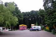 We have arrived at the campsite in Bucharest.