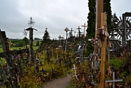 Hill of Crosses in Siauliai, Lithuania.