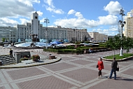 Independence Square in Minsk.
