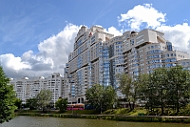 Residential building in Minsk, Belarus.