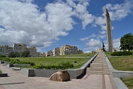 Hero City Monument in Minsk.