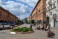 The city center in Minsk.