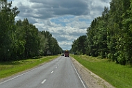Great roads in Belarus.
