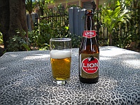 One of the most common beer in Zimbabwe was, Lion.