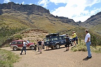 Last stop before the climb up to Sani Pass.