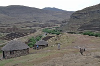 The village No. 10 Riverside in Lesotho.