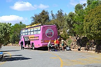 Lunch stop at the bus parking area to the Cango Caves.