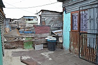 There is a state program throughout South Africa, where all the shacks in the townships to be exchanged into real houses.