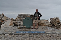 I at Africa's southernmost point "Cape Agulhas".