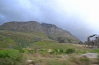 Table Mountain in Cape Town.