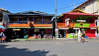 The main street on Bocas Town.