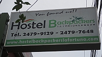 Here we stayed in La Fortuna, Hostel Backpackers.