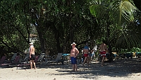 The beach at Tamarindo.