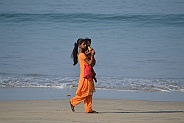Morning at Palolem beach, Goa India 2013